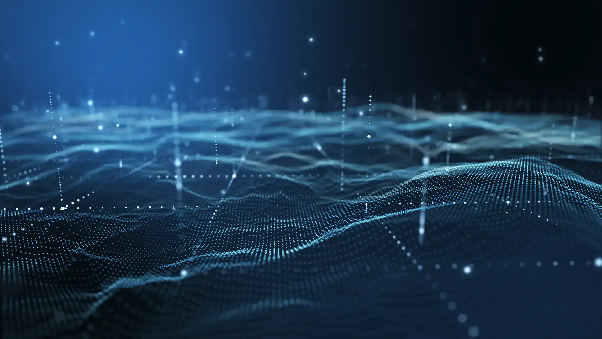 Blue data wave points2