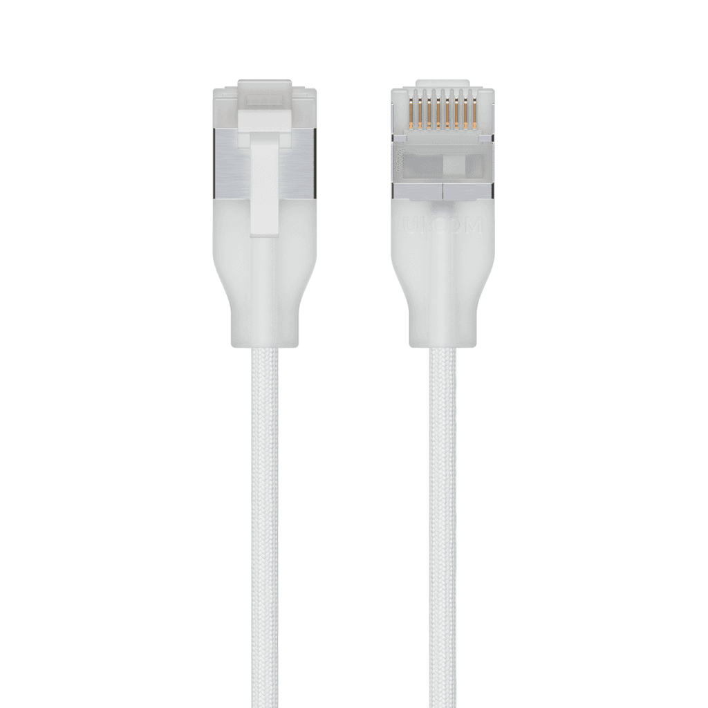 UniFi Premium Patch Cable UACC-CABLE-PATCH-EL-C6A-0.15M-W – Ubiquiti dealer Texas