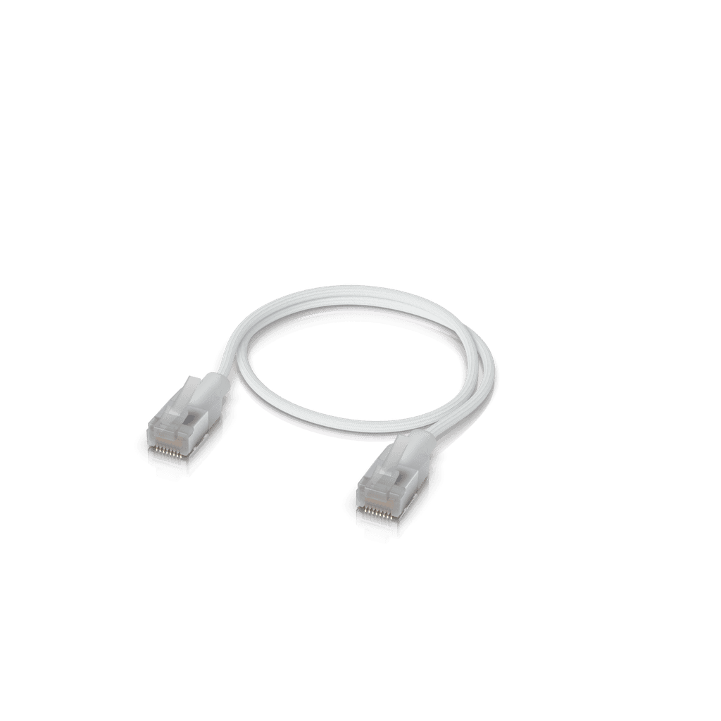 UniFi Premium Patch Cable UACC-CABLE-PATCH-EL-C6A-0.15M-W – Ubiquiti dealer Texas (view 3)